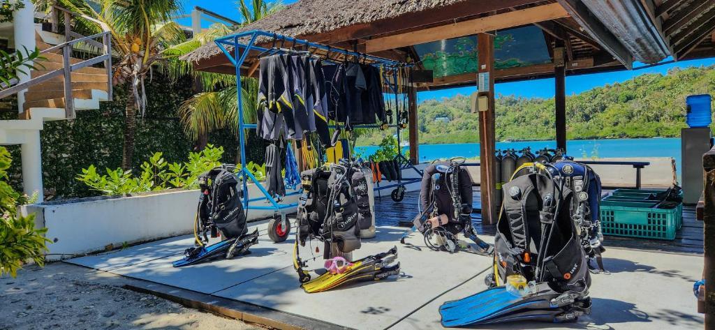 Edgewater Dive & Spa Resort. Scuba Diving